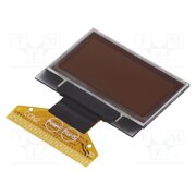 DEP 128064C1-Y Display: OLED; graphical; 1"; 128x64; Dim: 26.7x19.26x1.26mm; 1x30 ZXacaC1oT8ny3ZrF0E2IvKwb-jFhoweHDLOUUqiCsQc