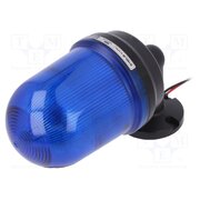 Q100LW-12/24-B Signaller: lighting; flashing light,continuous light; blue; IP65 H-yJLncUJeuEXbeIFG7fzBKdosEcMgmSIPfo64SCXds