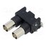031-6575 Connector: BNC; socket; female; angled 90°; 50Ω; THT; polypropylene fL8NI-1K8xRrnFkb7Q2d12FnsCS75KFLDTmpFkuOSzI