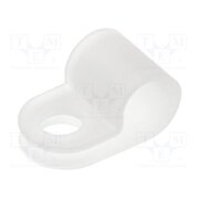 FIX-CC-24 Fixing clamp; Cable P-clips; Øbundle : 5.6mm; polyamide; natural dfX1WOhdwaWRPLDoHkawDPBGFuA8WtIreJrORDE3Dlk