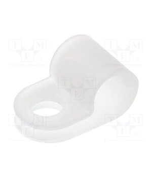FIX-CC-24 Fixing clamp; Cable P-clips; Øbundle : 5.6mm; polyamide; natural dfX1WOhdwaWRPLDoHkawDPBGFuA8WtIreJrORDE3Dlk