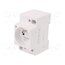 A9A15307 E-type socket; 250VAC; 16A; for DIN rail mounting; ACTI9 XzeT4nT7k67E-wb0mYO_Dg1WtFevX_u8hE9dL4r7r60