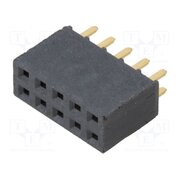 SSW-105-01-G-D Connector: pin strips; socket; female; PIN: 10; straight; THT; 2x5 JdSXgAanuRLd5xHMJNWRMdxk0Ne72eaEDwcXv5sMROg
