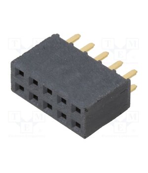 SSW-105-01-G-D Connector: pin strips; socket; female; PIN: 10; straight; THT; 2x5 JdSXgAanuRLd5xHMJNWRMdxk0Ne72eaEDwcXv5sMROg