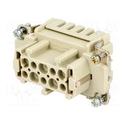 09330102716 Connector: HDC; contact insert; female; 16A; 500V; Han® ES; PIN: 10 CRtCdymskvq_MP5cF1_W8fKP3UaZ__n5zmjJwL1xWxw
