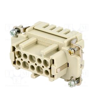 09330102716 Connector: HDC; contact insert; female; 16A; 500V; Han® ES; PIN: 10 CRtCdymskvq_MP5cF1_W8fKP3UaZ__n5zmjJwL1xWxw