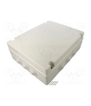 685.010 Enclosure: junction box; X: 308mm; Y: 388mm; Z: 128mm; wall mount PrNft3RtNR4jxeAYd3x0Y0K3A7QLiuAVcqawmux9Uh8
