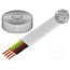 CM04W Wire: telecommunication cable; stranded; white; 100m; 0÷60°C bNh35yRjrFIhYxyuMtWw5m-CJVkDYczQgjLwFvok7Ro