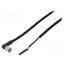XS3F-M8PUR3A5M Cable: for sensors/automation; M8; PIN: 3; angled; Len: 5m; plug ECSqEQhnDGNHiZPwUmZq3qZBVSBq1znRMvNXetyBTjc
