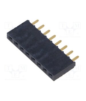 SSW-108-01-G-S Connector: pin strips; socket; female; PIN: 8; straight; THT; 2.54mm -n0VYnhyVQD8G509EGh-7cAsNx9PM3rGqvCvNkwfcic