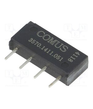 3570.1411.051 Relay: reed switch; SPST-NO; Ucoil: 5VDC; 500mA; max.200VDC; 10W C1JeXbxNB2D9VjJ11wgpONVH1GAst32w-aDTALqewgE