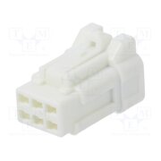 DF62W-6S-2.2C Connector: wire-wire/PCB; plug; female; DF62W; PIN: 6; straight UxpcdQf3YhCDm76mFG44VIfVyonMVmu1oj2g272DTJM