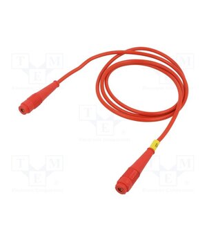 64.1024-10022 Test lead; 60VDC; 30VAC; 32A; banana socket 4mm,both sides; red a4BWojzVTXURE48ryaS6dybv3d4eXNQWioQkMNKqWNY