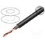 C128 CPR Wire: microphone cable; 2x0.35mm2; black; OFC; -20÷70°C; CPR: Eca XQcZWWaSTkUPcxlTdC0YB8noB6txHQjWmtkEDZQBbHg