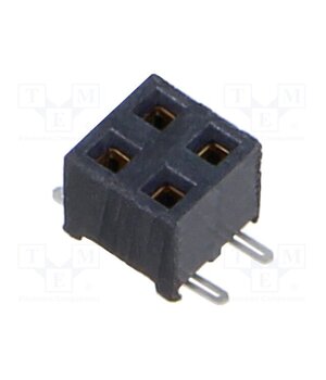 SMM-102-02-S-D-TR Connector: pin strips; socket; female; PIN: 4; vertical; SMT; 2mm wnklYCsEAj42ZHLkxEPJAKPCdvEg1xLiNyM67sfEyJI