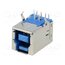 USBB-G3.0 Connector: USB B; socket; on PCBs; THT; angled 90°; USB 3.0 Xu8L26UnjALdJUVQV-vqK3NHhp_C6RNpZJCP22V2q08