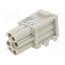 09149062101 Connector: HDC; module; female; Han-Modular® Domino; PIN: 6; Han D® bbP2jQbbpBMOrr6DUG5_JmB68LGIwIxjJeMvwnCCGRQ