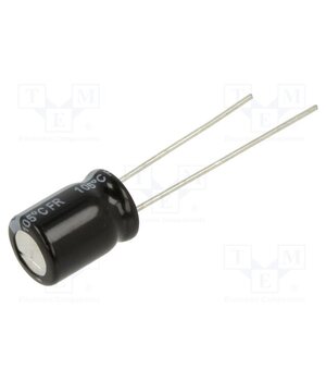 EEUFR1J820 Capacitor: electrolytic; low ESR; THT; 82uF; 63VDC; Ø8x11.5mm; ±20% 4GfEEu5U1KhxXyZ8XJWpoEH7fodCgvXNJqutaZGE-H4