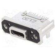 MUSBRM5C1M0 Connector: USB C; socket; THT; PIN: 24; straight; IP67; gold-plated NojMubiUwrTG1GO1zSfUd-ScFeiH2pFYCEhATQZdcC8