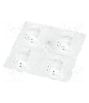 C12362_STRADA-2X2-DWC LED lens; square; transparent; H: 6mm; Body dim: 50x50mm gAO8bj1YVf0rQF6fgUwmrdeLGfcxcFelHCCtUfyCgDU