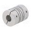 2246-20-B8-8-AL Coupling; Ø: 20mm; Ø1: 8mm; Ø2: 8mm; aluminium BzVY0nGkcIt7u82OLvgJp0fWJWkMK06NOBcBxKpI8Ak