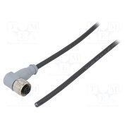 43-10200 Connector: M12; plug; female; PIN: 4; angled 90°; cables; 2m 3p0gsyBkHr8JROjadjUBxbRhdldAPgID5JbXeDidmHE