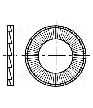 3538919 Washer; internally serrated,externally serrated; M18; D=29mm CoCjQknQ_KshbvMtK1uBodtDdnD1hUuK7Eb3eLKUdRc
