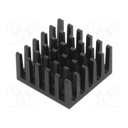 624-45AB Heatsink: extruded; grilled; BGA; black; L: 21mm; W: 21mm; H: 11.4mm emhPy-2adtBsor174AJ_hLX1uy1Kedtu33RguQc4AbU