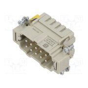 09330102676 Connector: HDC; contact insert; male; 16A; 500V; Han® ES; PIN: 10 QE3ZsJCfIf3p3Ft3PdMoIm3eIKcwz9dADV1UaWPQArA