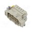 09330102676 Connector: HDC; contact insert; male; 16A; 500V; Han® ES; PIN: 10 QE3ZsJCfIf3p3Ft3PdMoIm3eIKcwz9dADV1UaWPQArA
