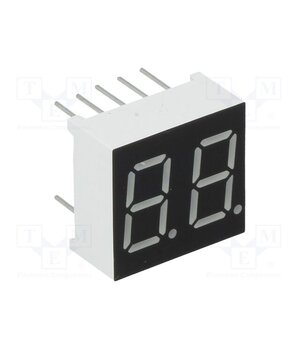 KW2-361ASB Display: LED; 7-segment; 9.2mm; 0.36"; No.char: 2; red; 1÷1.8mcd EQznQNEG7UjBS45TXjhHKmFO4vbmATF_3CJ46m_xDWI