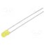LTL-4251N LED; yellow; 2.9mm; 3.7÷5.6mcd,5.6÷12.6mcd; 60°; Front: convex XeNdMCnKlvnpRgbkUsae0pXsjKU4_PlXhkptK2mFifM