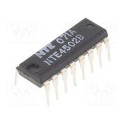 NTE4502B IC: digital; buffer,inverting; Ch: 6; CMOS; THT; DIP16; 3÷18VDC Xl5qTBqibx80OtSoudHeWm6A50ClZpHr5ijjROba4aI