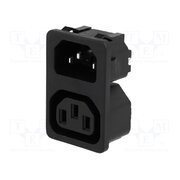 4300.0301 Connector: AC supply; socket; male/female; 10A; 250VAC; IEC 60320 q-QYfBX4mrrEY_7SQ3h5sk4DPvzJtiwt39LEcJyF8q0