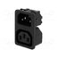 4300.0301 Connector: AC supply; socket; male/female; 10A; 250VAC; IEC 60320 q-QYfBX4mrrEY_7SQ3h5sk4DPvzJtiwt39LEcJyF8q0