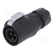 2211 Connector: circular; plug; size 16; 02; male; PIN: 2; 400V; Quicklock J53fcyR3F_sX-E4UZYyJKi6DFIuBzHfBDJnZy0wpNJ4