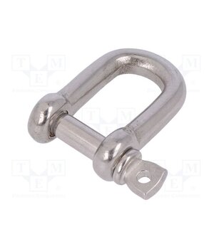 SZE-D4-A4 Dee shackle; acid resistant steel A4; for rope; 4mm VZ-cJjPVbhIyraAox-2SJKF4KhBdgHtYsZaiTJ6G07A