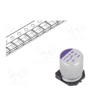 16SVPG270MX Capacitor: polymer; low ESR; 270uF; 16VDC; SMD; OS-CON SVPG; ±20% 1PcTjiRTZ8ApaHg0Ouwe9FBTMcK79krRFF4wpXT4BNw