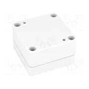 1555BGY Enclosure: multipurpose; X: 65mm; Y: 65mm; Z: 40mm; 1555; ABS; grey pguPxoGve-XOFrlaDVnWSiAYFGD5lx6teIP9qEUSftM