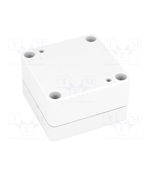 1555BGY Enclosure: multipurpose; X: 65mm; Y: 65mm; Z: 40mm; 1555; ABS; grey pguPxoGve-XOFrlaDVnWSiAYFGD5lx6teIP9qEUSftM