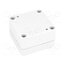 1555BGY Enclosure: multipurpose; X: 65mm; Y: 65mm; Z: 40mm; 1555; ABS; grey pguPxoGve-XOFrlaDVnWSiAYFGD5lx6teIP9qEUSftM