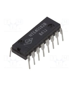 NTE40182B IC: digital; Look-Ahead Carry Generator; CMOS; THT; DIP16; 3÷18VDC DFL3d_b3HEHLEfHv4Dae80Usm8RUA2vJiugTpHIoNk0