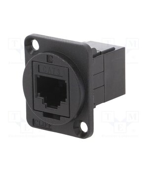 CP30224 Coupler; FT; Cat: 3; 6p6c; RJ12 socket,both sides; 19x24mm; plastic 08sn8ysOa8kMIBH39cjUlWuEkjSAFzZdebAlhoYdQXg