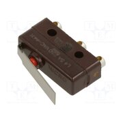 111SM1 Microswitch SNAP ACTION; 5A/250VAC; 5A/28VDC; with lever; SPDT 82D7lVnOcwSTM8UTrUOO1PZWRcHmd-3ydXaTqbqAhi8