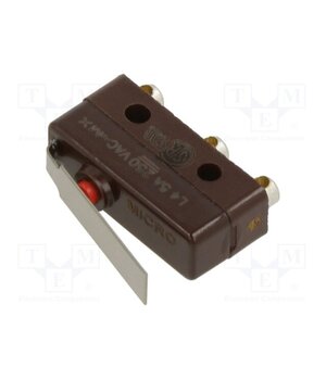 111SM1 Microswitch SNAP ACTION; 5A/250VAC; 5A/28VDC; with lever; SPDT 82D7lVnOcwSTM8UTrUOO1PZWRcHmd-3ydXaTqbqAhi8