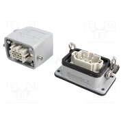 1802730000 Connector: HDC; male + female; HE; PIN: 6; 24A; 500V; 6+PE; size 3 nBUdoHoxRDLYuNVaghgsbv-1Sh7JS1kA0tHbMtKj7Ow
