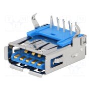 DS1095-05-LNR0 Connector: USB A; socket; on PCBs; THT; angled 90°; USB 3.0 TSxnQBJzQayzAph8nXagUe-8tGKd3sbj8EMwZvLeODE