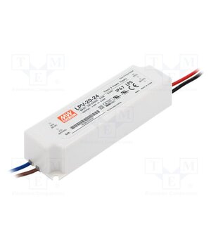 LPV-20-24 Power supply: switching; LED; 20W; 24VDC; 0.84A; 90÷264VAC; IP67 6xiTJBpJReqx0F0q6gQRjSZXjpp7HLOms_VTpCHnmEg