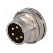 PXMBNI16RPM05ASC Connector: M16; socket; male; PIN: 5; 6A; 250V; soldering; straight WvFa8xnaxgtDFw5gOJK8NE5IKAUgt-MVKyh00BTOAKg