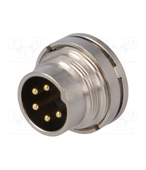 PXMBNI16RPM05ASC Connector: M16; socket; male; PIN: 5; 6A; 250V; soldering; straight WvFa8xnaxgtDFw5gOJK8NE5IKAUgt-MVKyh00BTOAKg